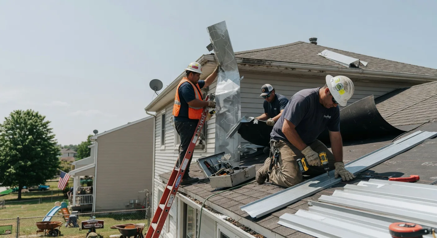 Storm Damage Metal Roof Repair in Saint Marys, AK